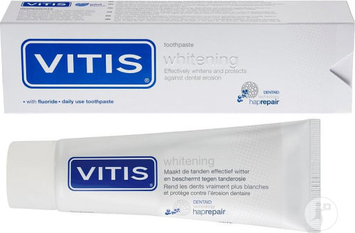 Vitis Whitening Tandpasta Tube 75ml